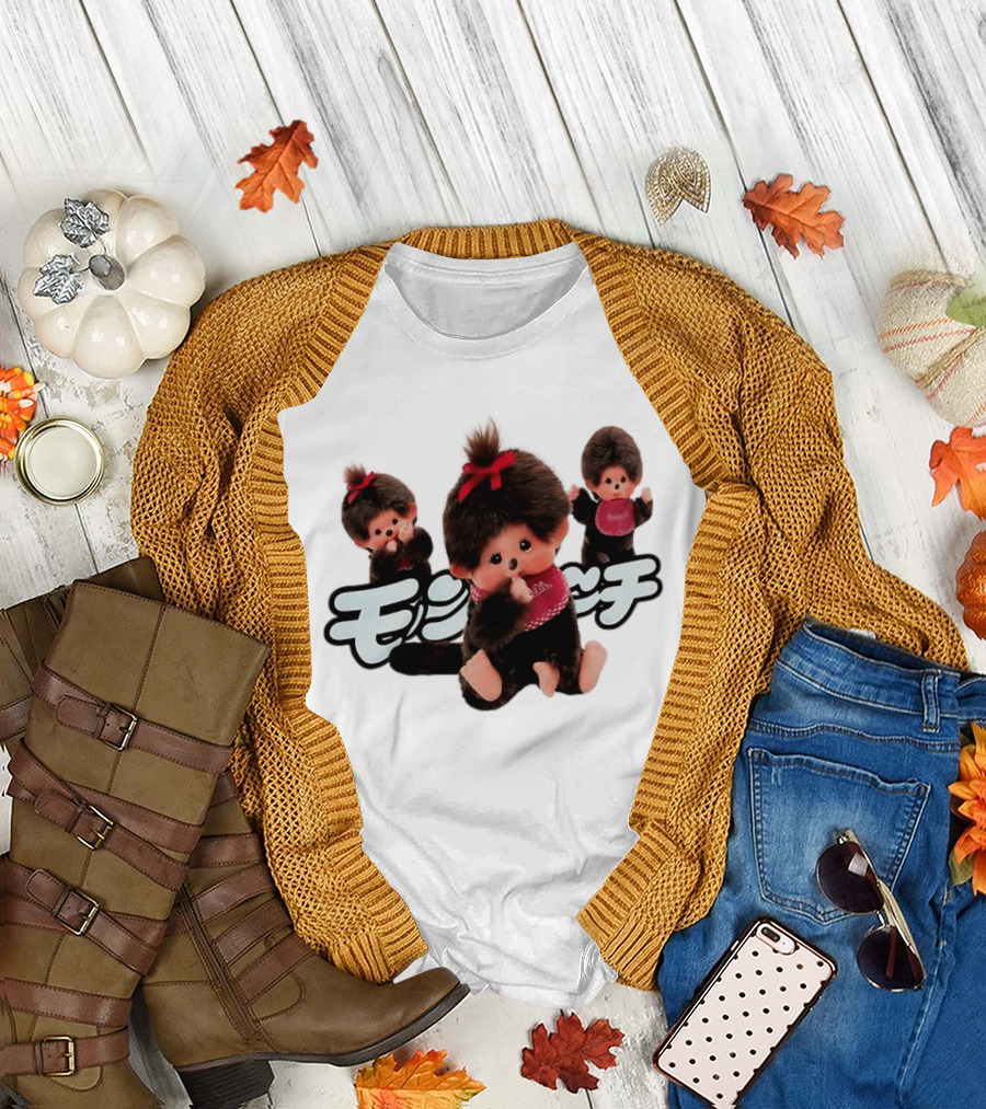 Monchhichi Marat Safin Sekiguchi Iconic Character Trio T-Shirt