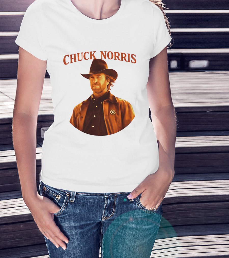 Chuck Norris Western Cowboy Legend T-Shirt
