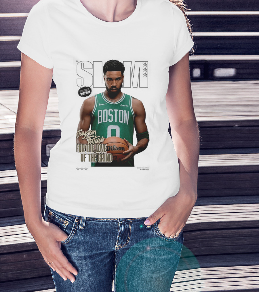 SLAM 261 Jayson Tatum Boston Celtics For The Love Of The Grind T-Shirt