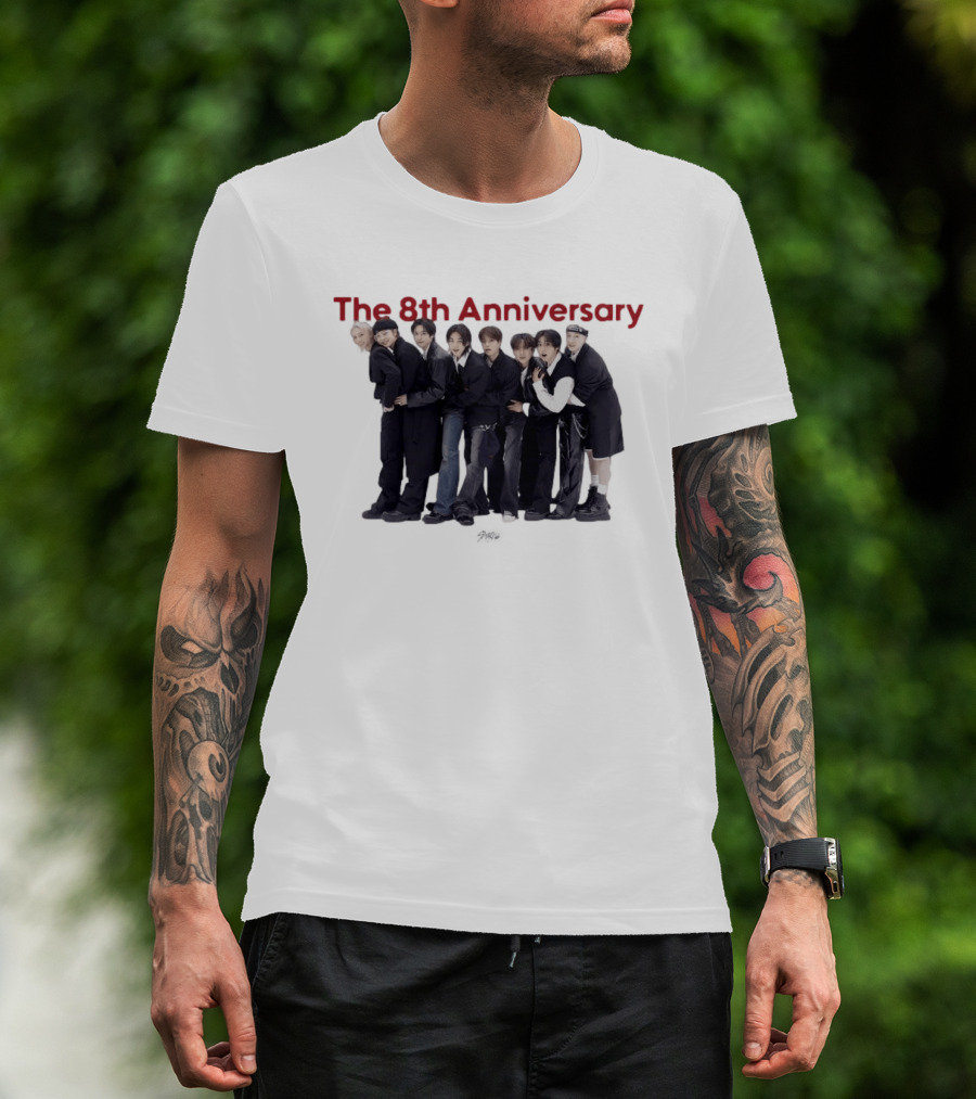 Stray Kids The 8th Anniversary Celebration T-Shirt