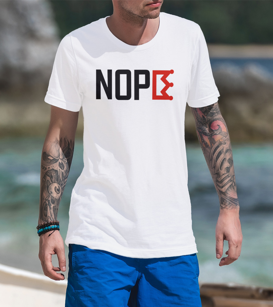 NOPE Crown Symbol No Kings In America T-Shirt