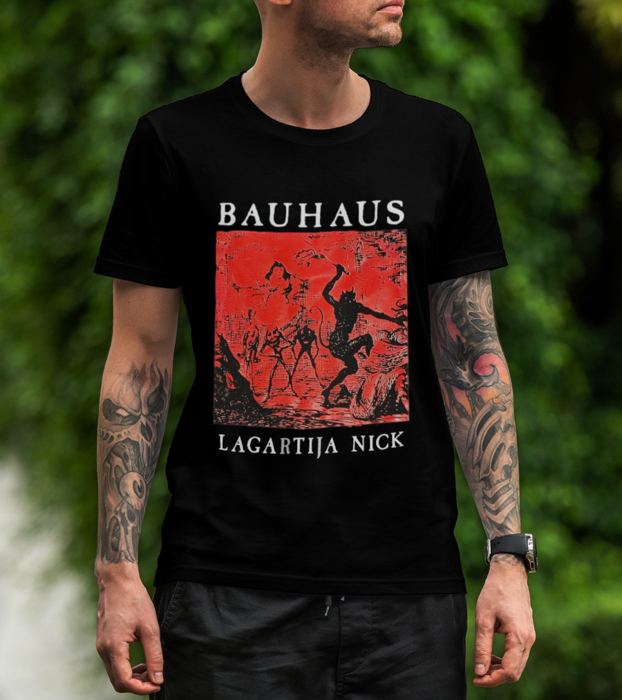 Bauhaus Lagartija Nick Mythical Creature Devil T-Shirt