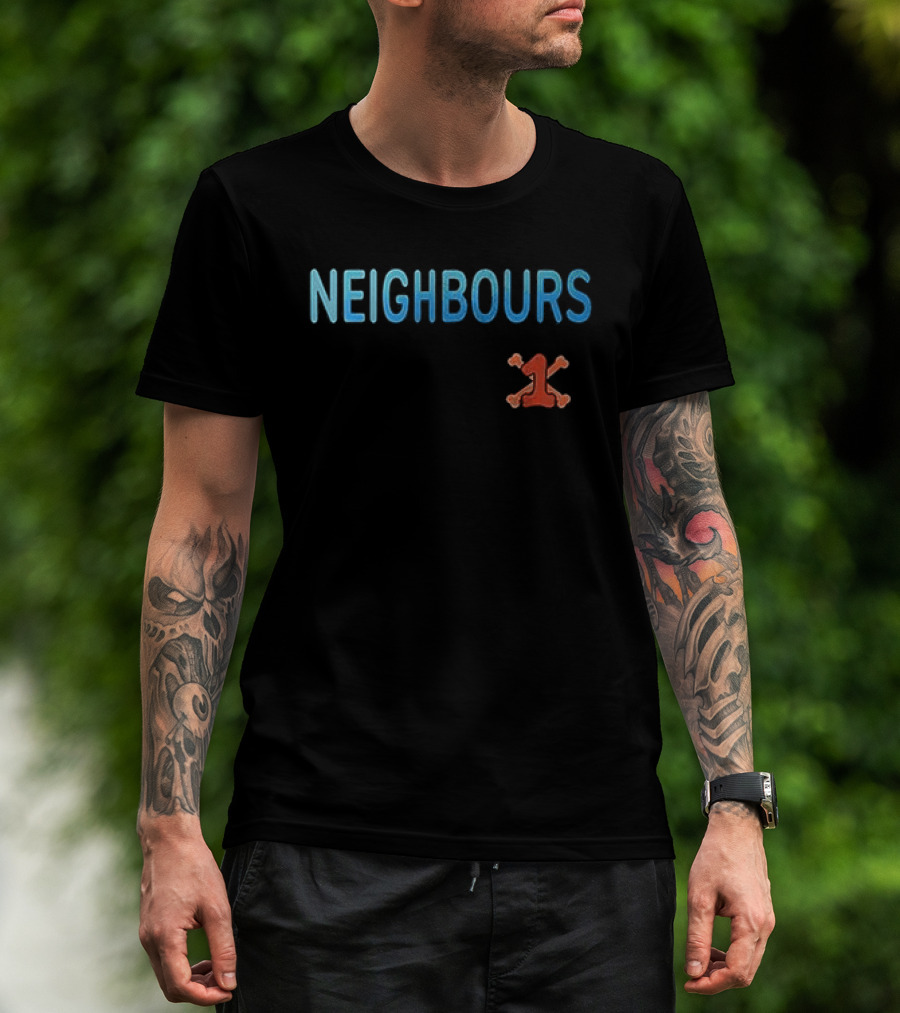 Neighbours One Piece Straw Hat Live Action T-Shirt