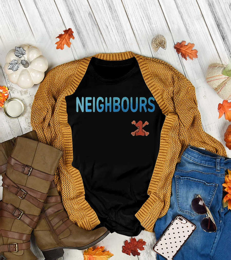 Neighbours One Piece Straw Hat Live Action T-Shirt