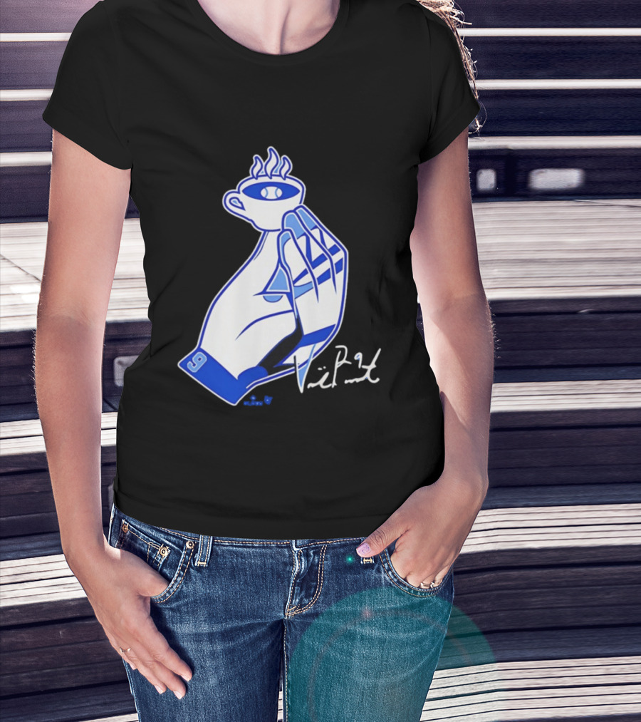 Vinnie Pasquantino Che Vuoi Espresso 9 Baseball Glove Cup Signature T-Shirt