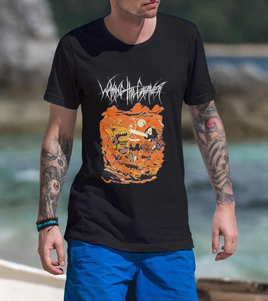 Waking The Cadaver Don Vs Wheat Monster Battle Scene T-Shirt