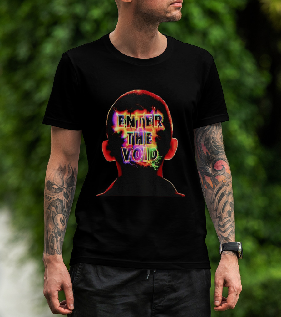Enter The Void 2009 Film Neon Head Visual T-Shirt
