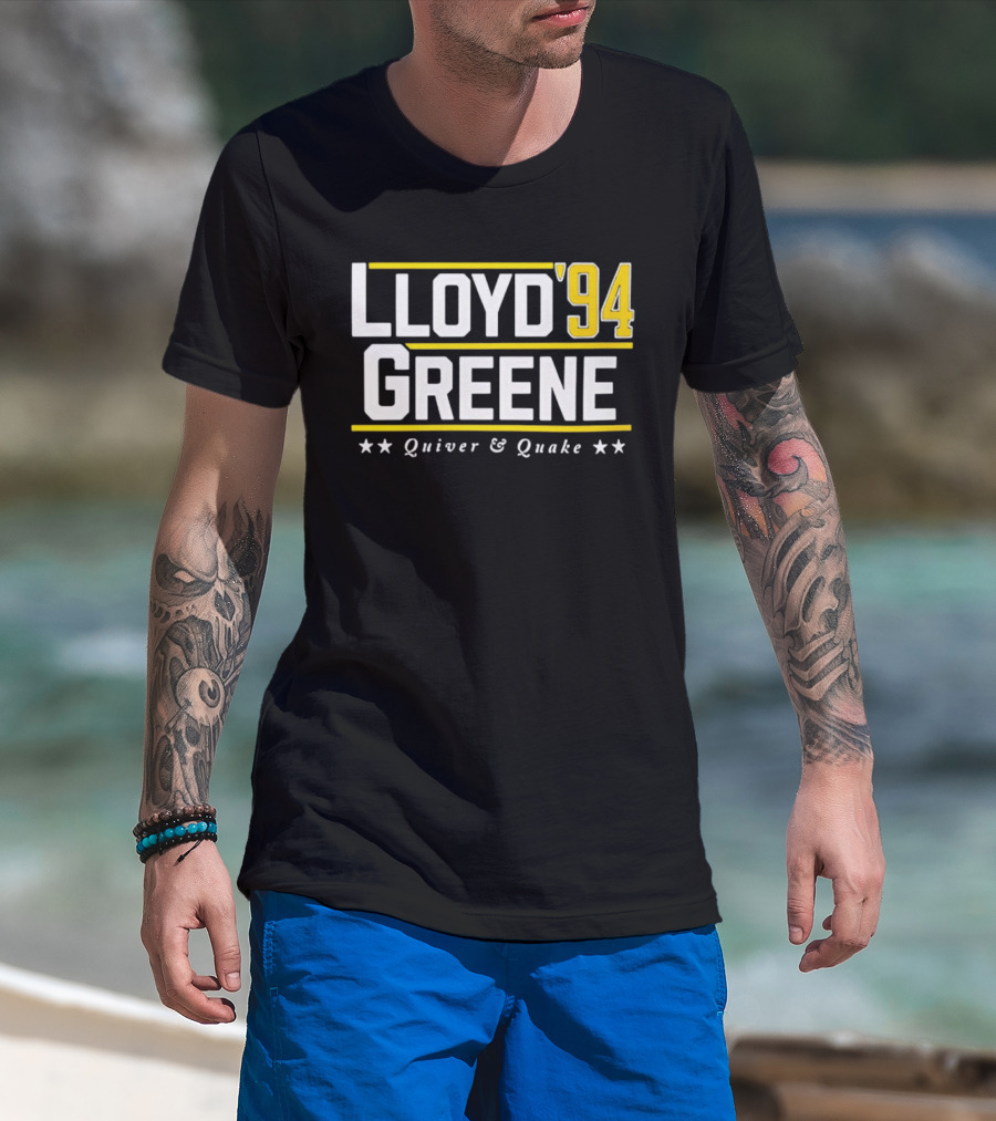 Lloyd Greene 94 Quiver And Quake T-Shirt