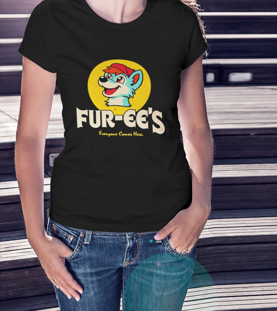 Fur EE's Everyone Comes Here Buc Ee's T-Shirt