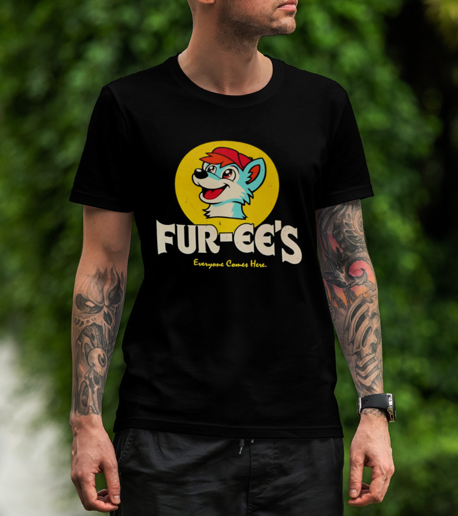 Fur EE's Everyone Comes Here Buc Ee's T-Shirt