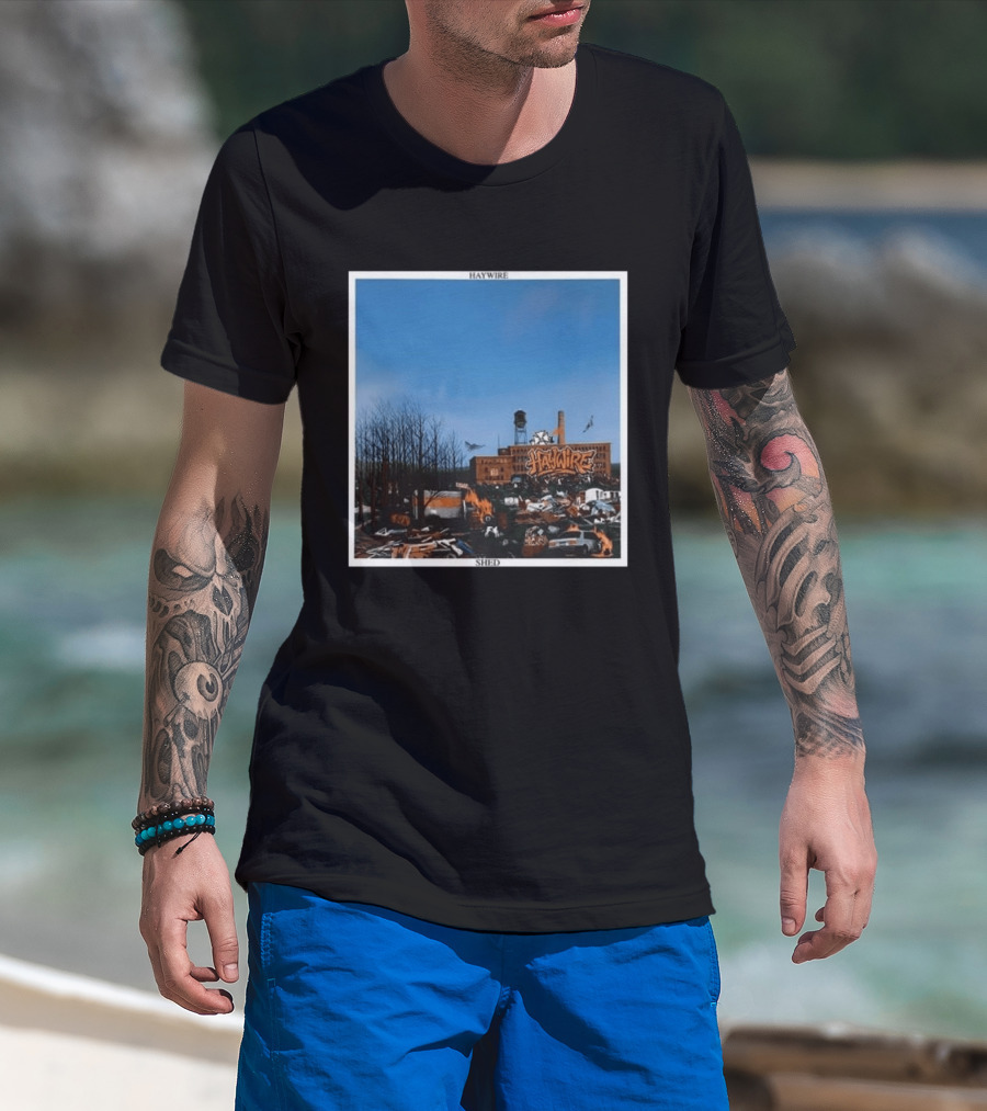 Haywire Is Your Friend Tour 2026 Shed Factory Urban Landscape T-Shirt