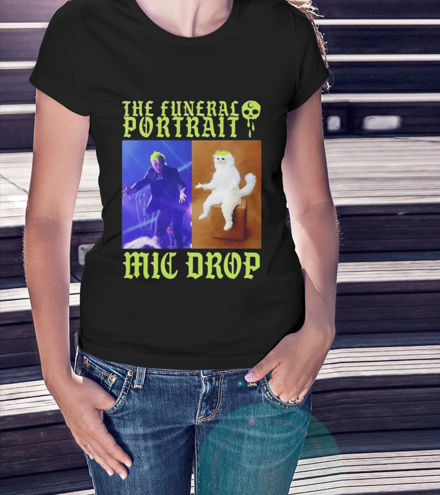 The Funeral Portrait Mic Drop T-Shirt