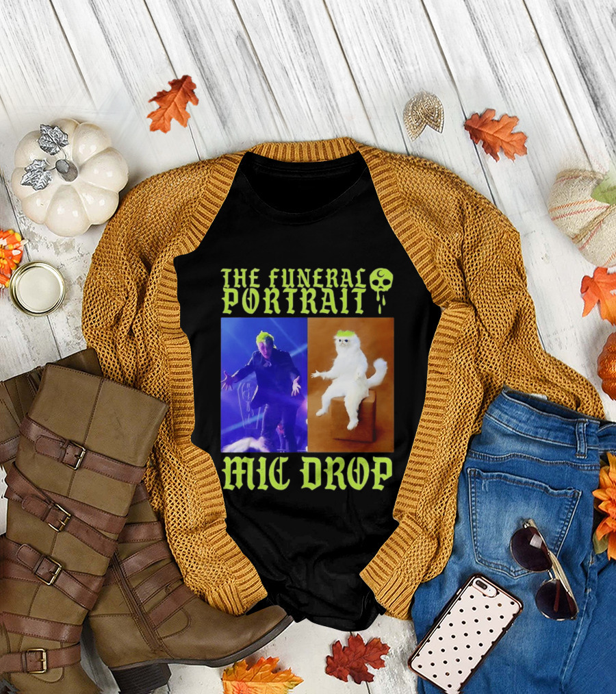 The Funeral Portrait Mic Drop T-Shirt