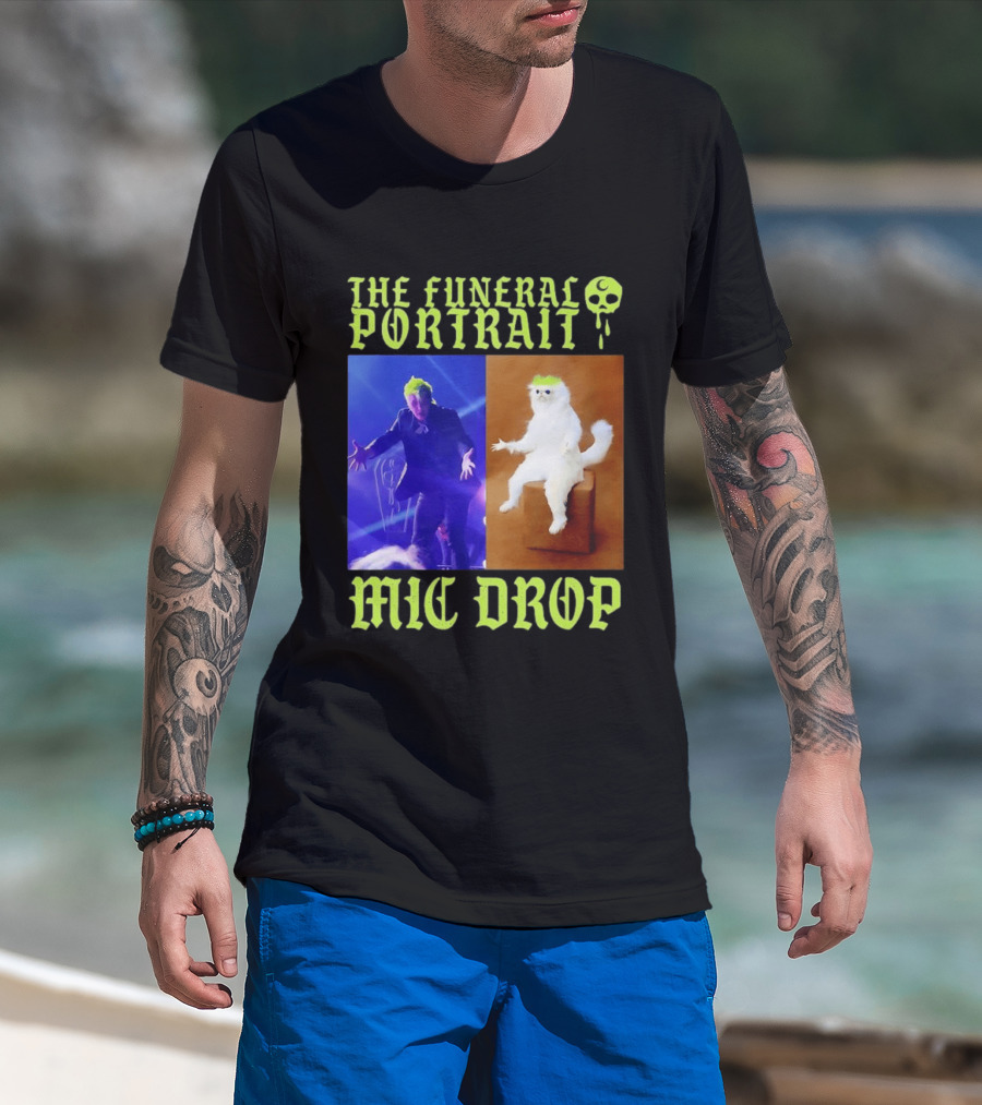 The Funeral Portrait Mic Drop T-Shirt