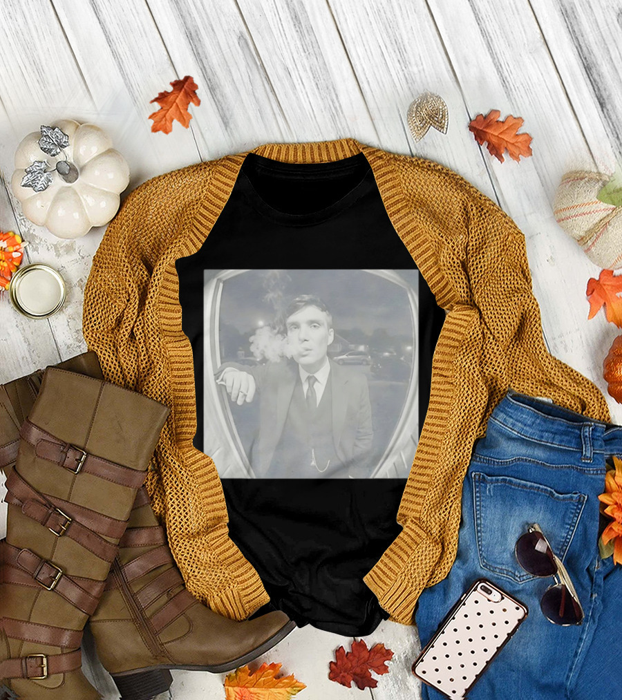 Peaky Blinders Thomas Shelby Smoking Scene T-Shirt