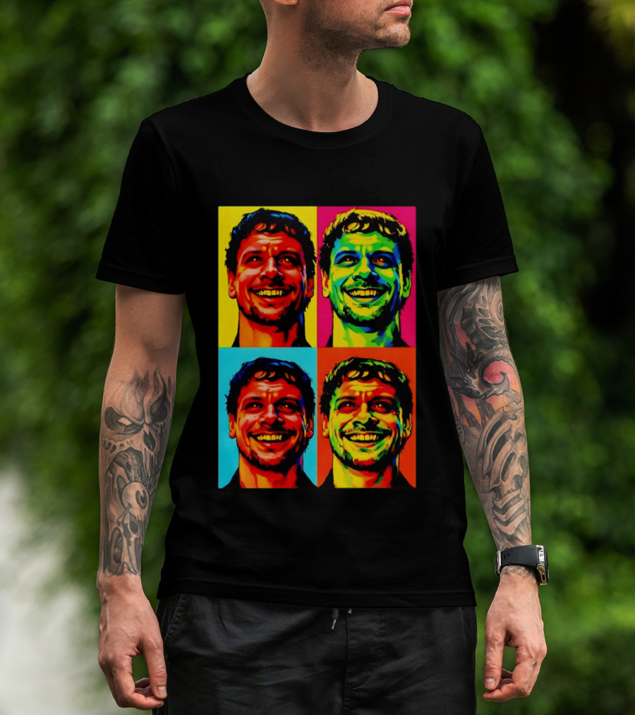 Remmick Eyes Warhol Pop Art Sinners Smoke Stack Horror T-Shirt