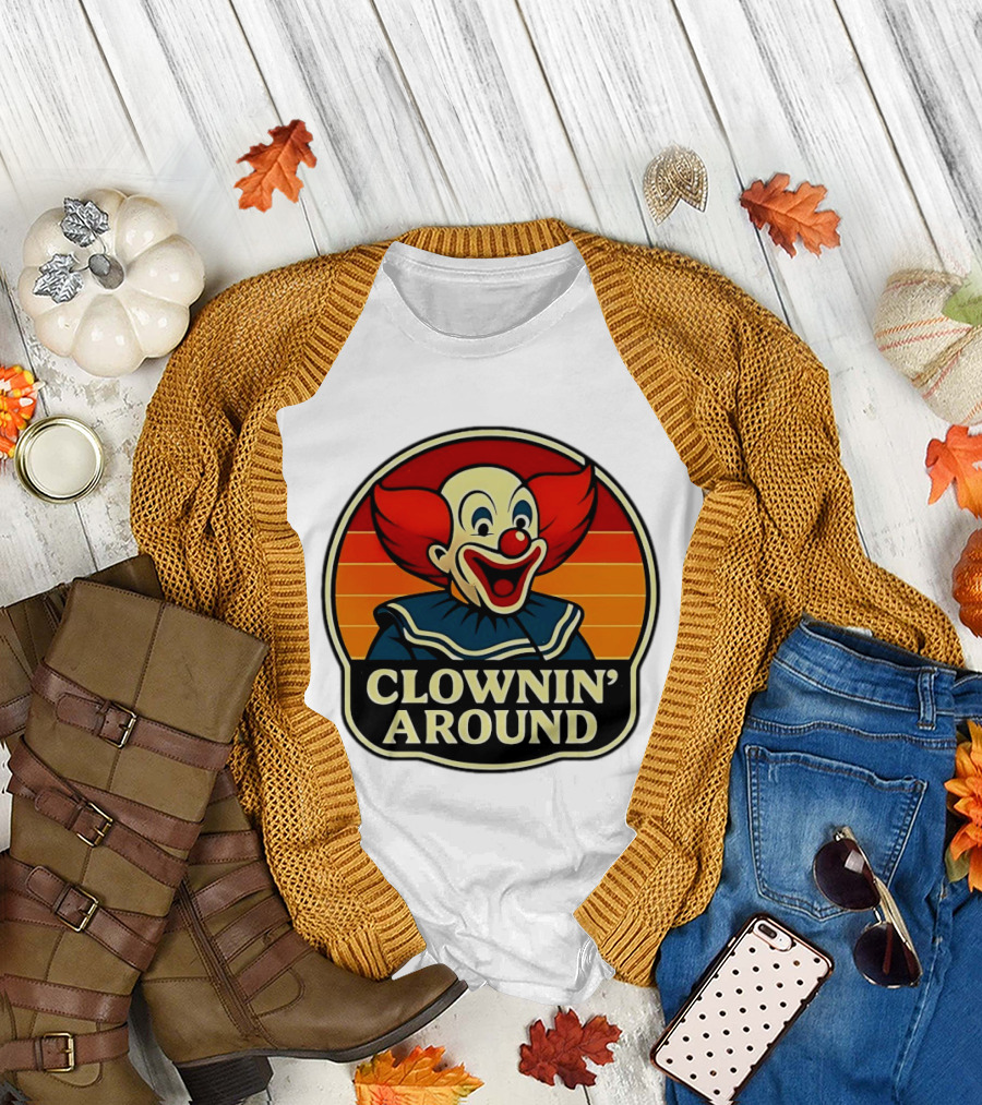 Bozo The Clown Clownin' Around T-Shirt