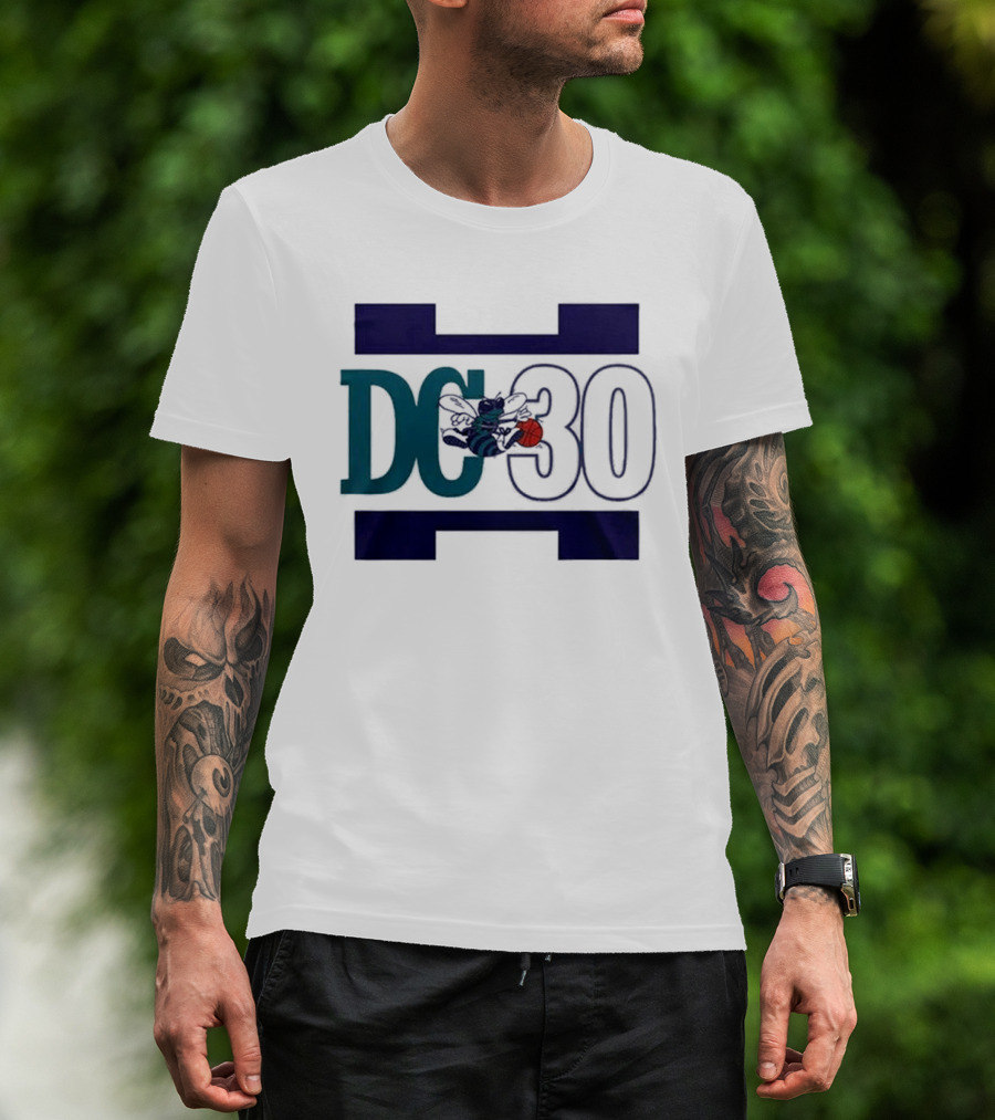 Charlotte Hornets 2026 DC 30 Dell Curry T-Shirt
