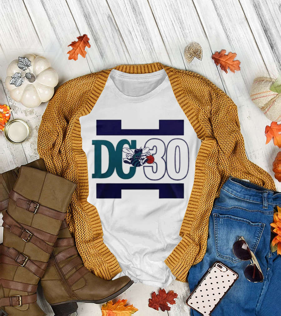 Charlotte Hornets 2026 DC 30 Dell Curry T-Shirt