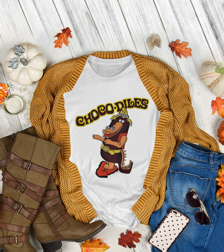CHOCODILES Chauncey Cartoon T-Shirt