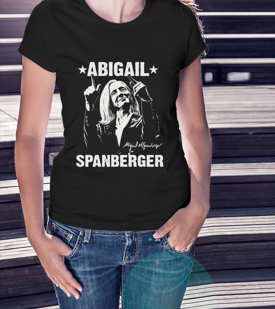 Abigail Spanberger Virginia Political Statement With Signature T-Shirt