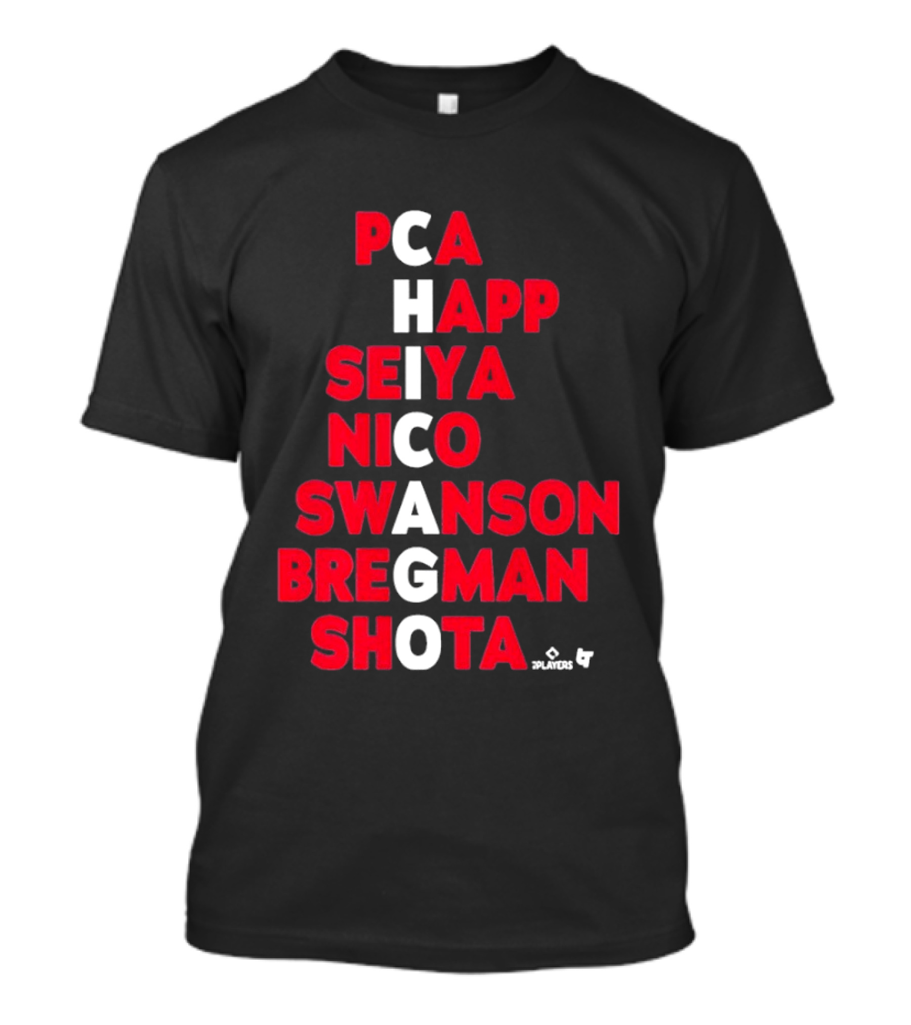 PCA Happ Seiya Nico Swanson Bregman Shota Chicago 2026 T-Shirt