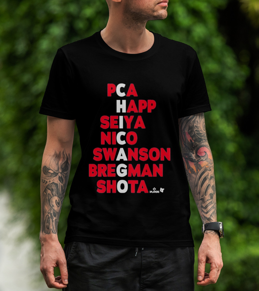PCA Happ Seiya Nico Swanson Bregman Shota Chicago 2026 T-Shirt