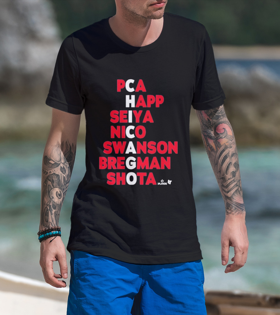 PCA Happ Seiya Nico Swanson Bregman Shota Chicago 2026 T-Shirt