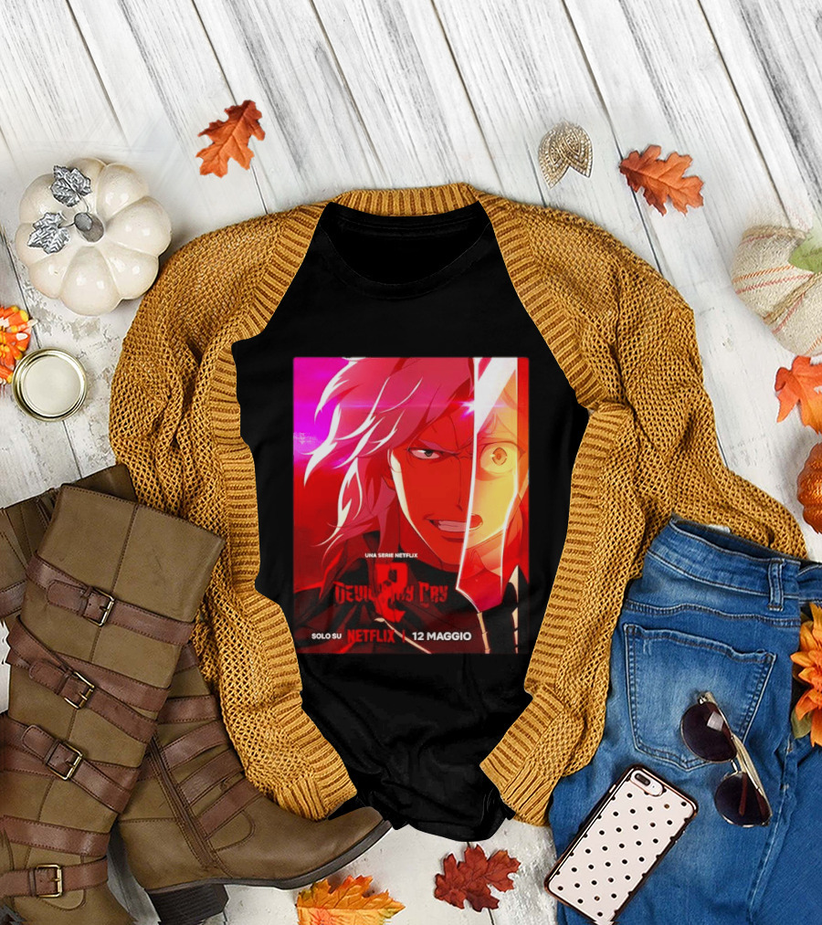 Devil May Cry Serie Netflix Solo su Netflix 12 Maggio T-Shirt