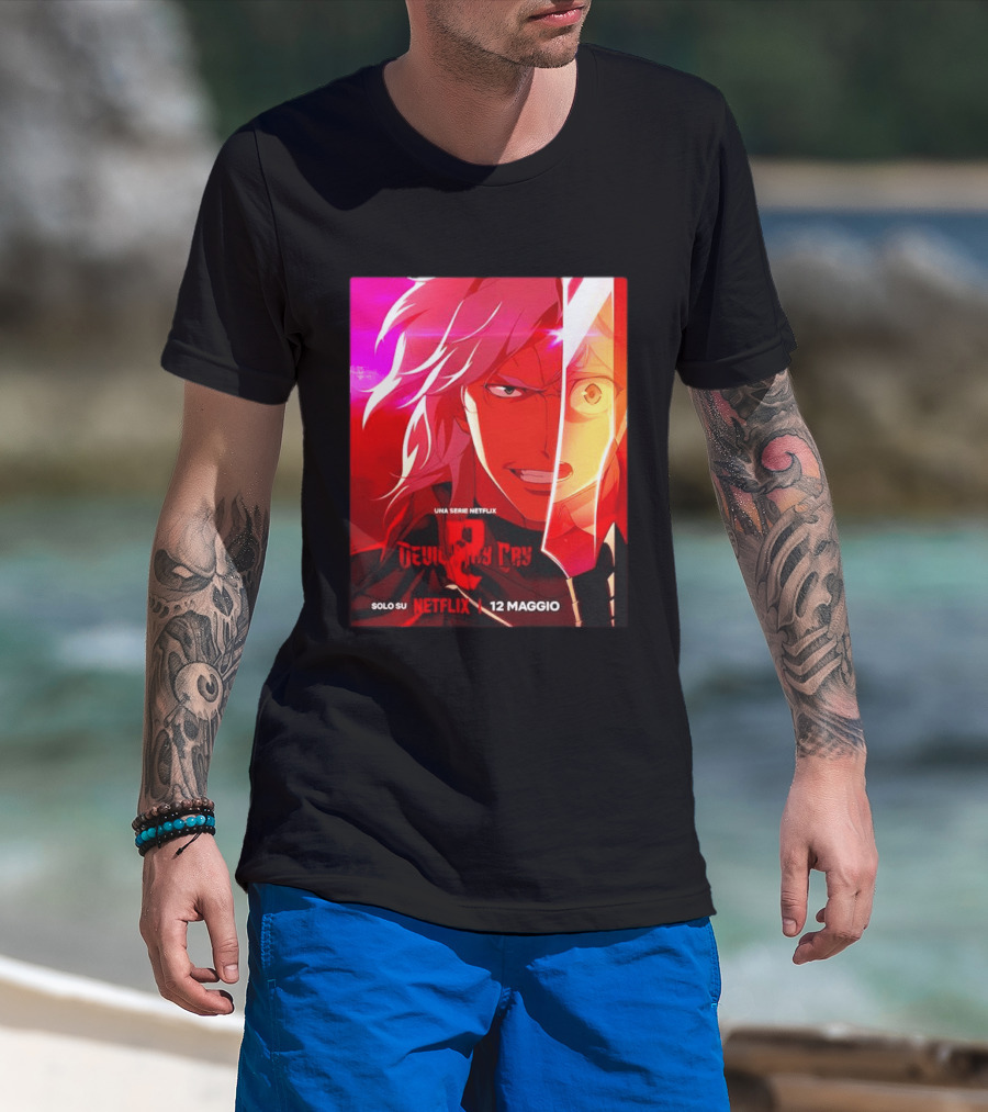 Devil May Cry Serie Netflix Solo Su Netflix 12 Maggio T-Shirt