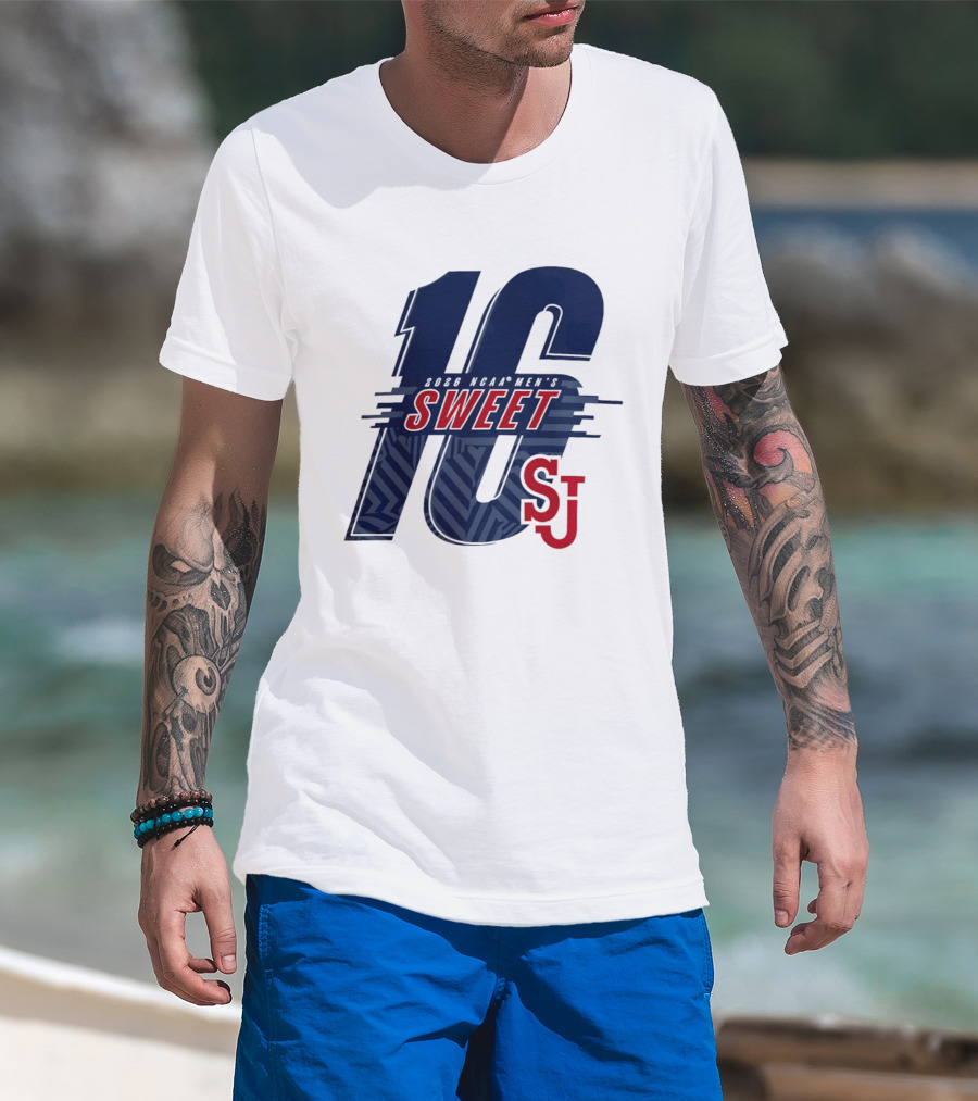 St. John's 2026 NCAA Men's Basketball Sweet 16 SJU T-Shirt