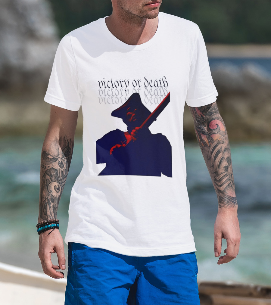 Patriot 250 Victory Or Death Revolutionary Soldier T-Shirt