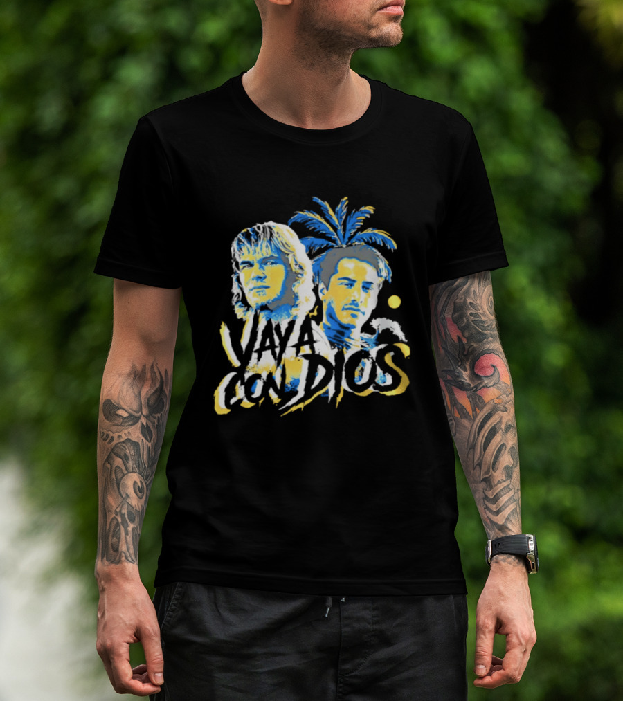 Vaya Con Dios Bodhi And Johnny Utah Point Break Movie 1991 T-Shirt
