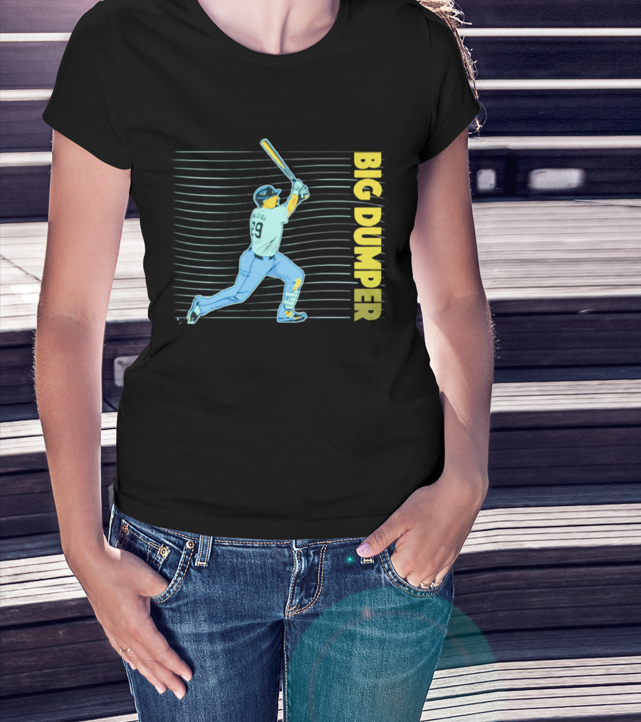 Seattle Mariners Cal Raleigh 29 Big Dumper Neon Nights T-Shirt