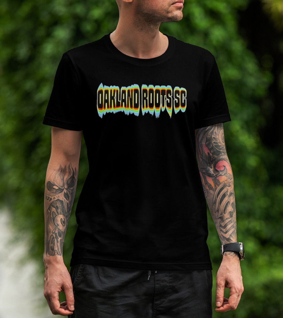 Oakland Roots SC Rainbow T-Shirt