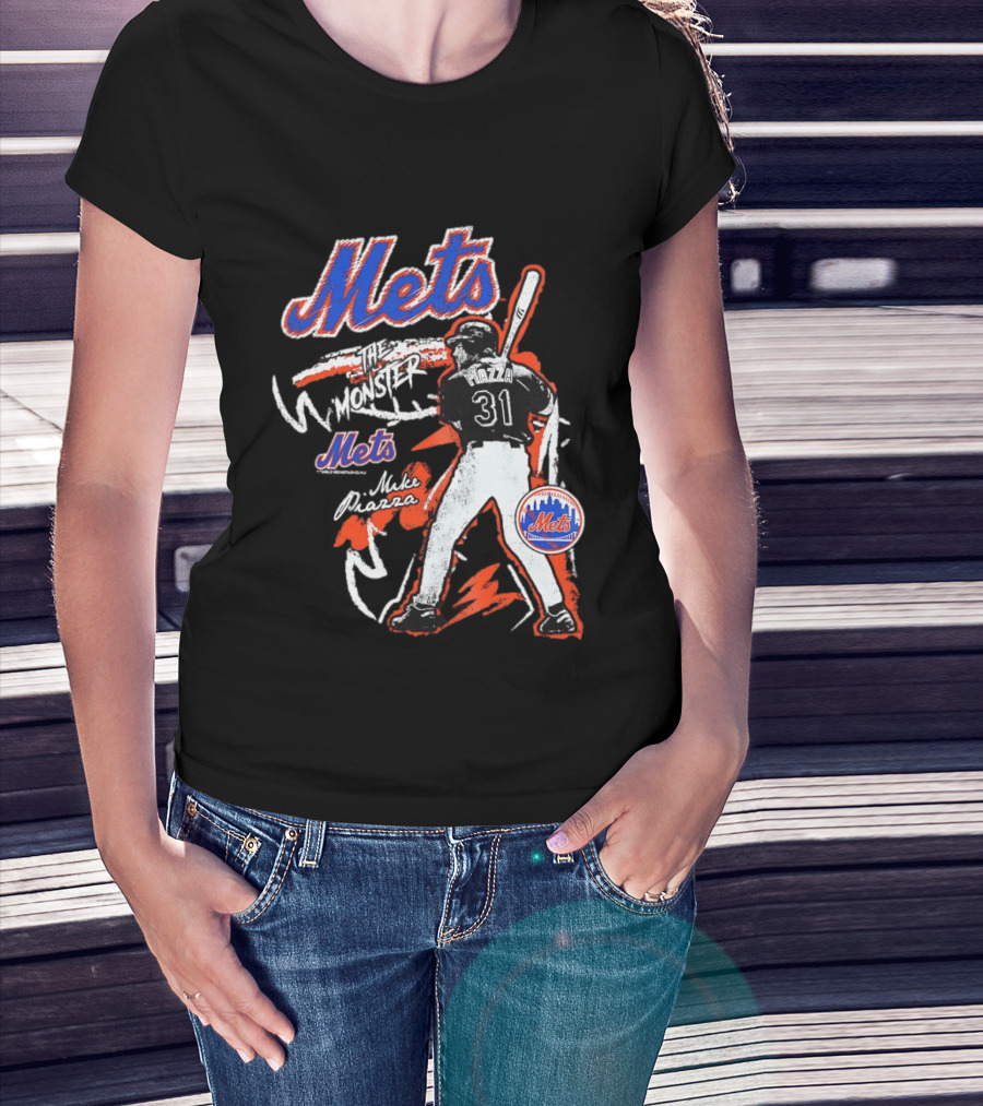 Mets Mike Piazza The Monster New York Mets 31 T-Shirt