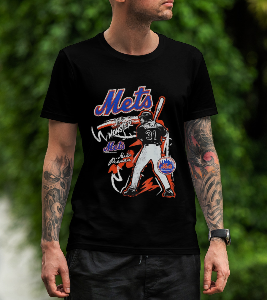 Mets Mike Piazza The Monster New York Mets 31 T-Shirt