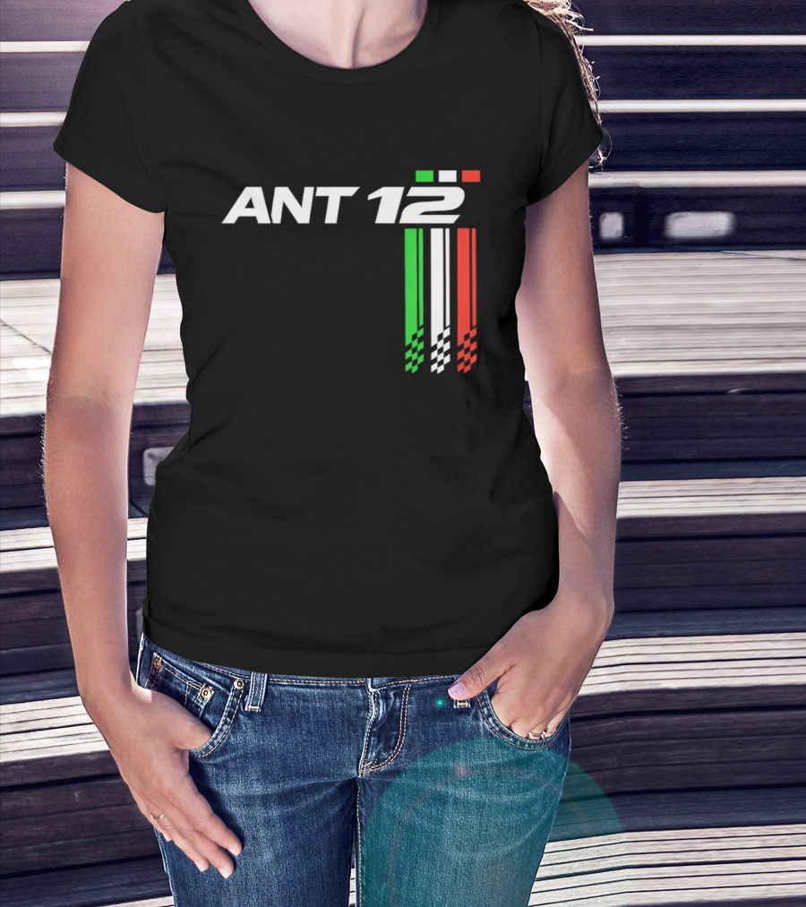 ANT 12 Italians Drive Tricolor Racing T-Shirt