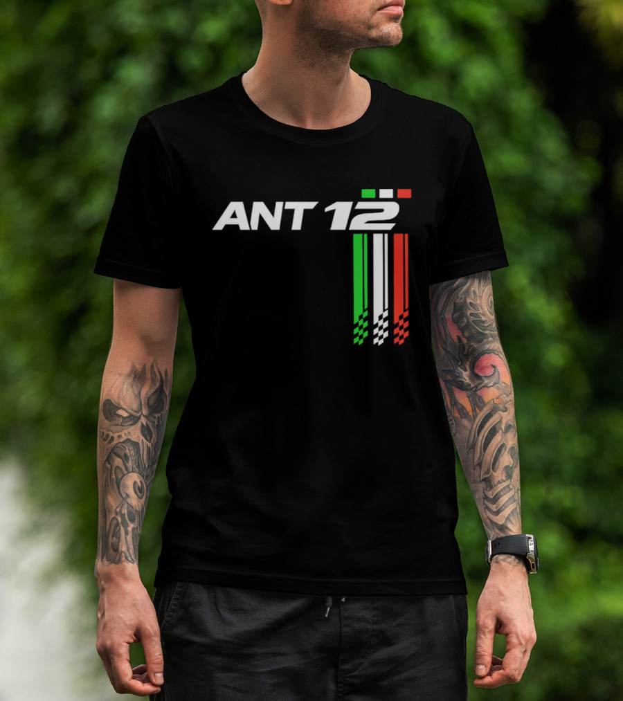 ANT 12 Italians Drive Tricolor Racing T-Shirt