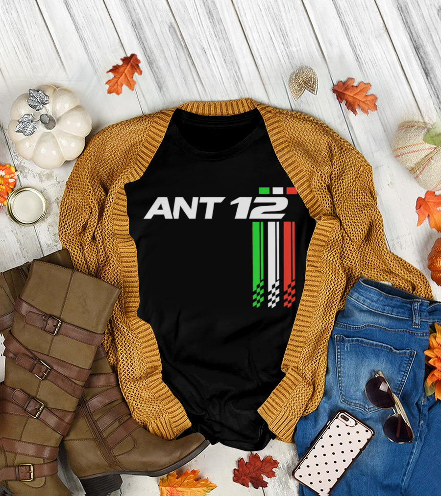 ANT 12 Italians Drive Tricolor Racing T-Shirt