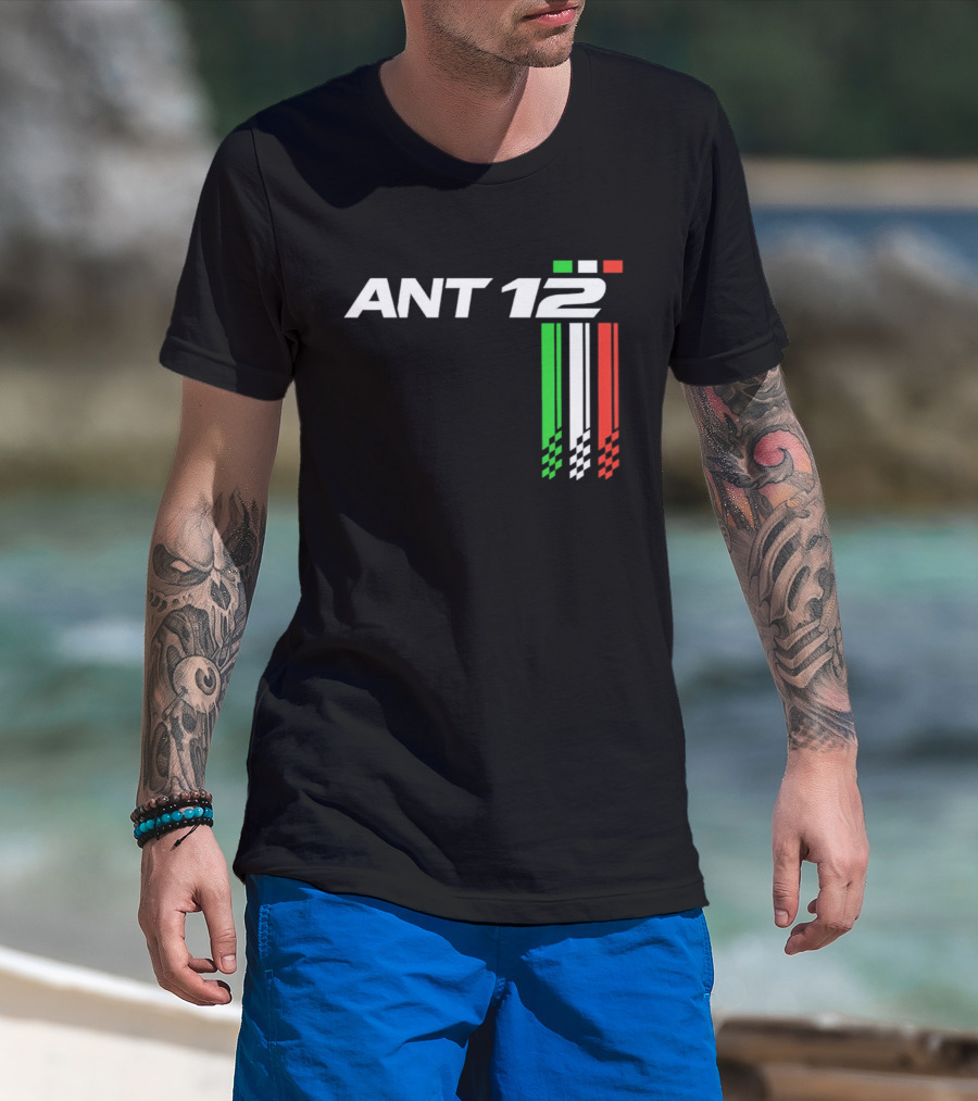 ANT 12 Italians Drive Tricolor Racing T-Shirt