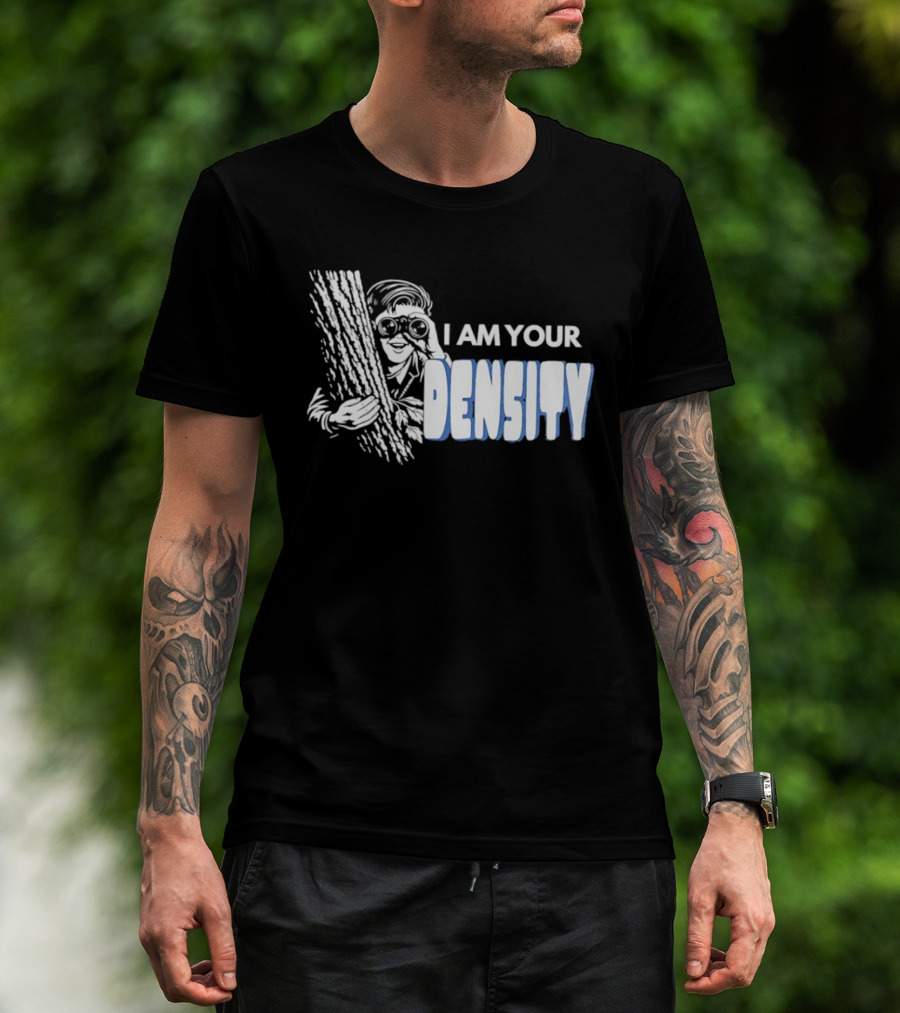 I Am Your Density Retro Style Woodpecker T-Shirt