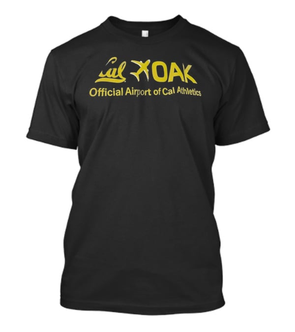 California Golden Bears Cal OAK Official Airport Of Cal Athletics T-Shirt
