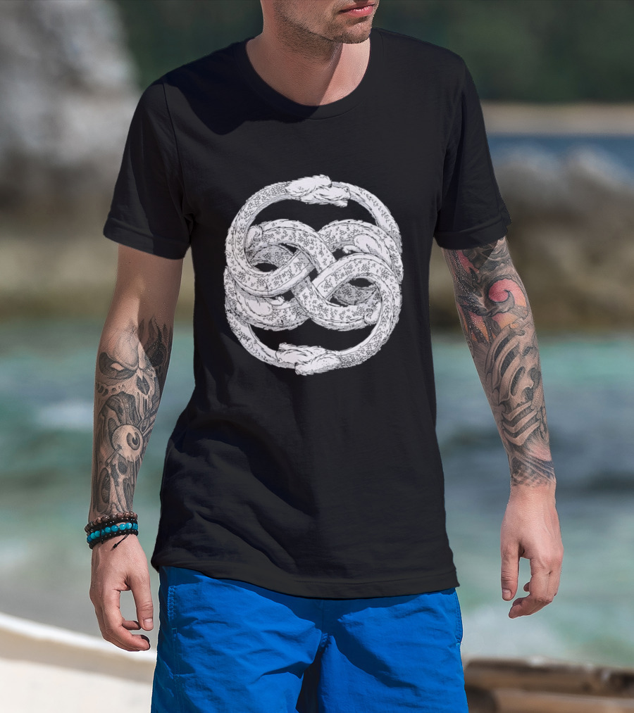 Ouroboros Dragon Infinity Symbol Mythical Creature T-Shirt
