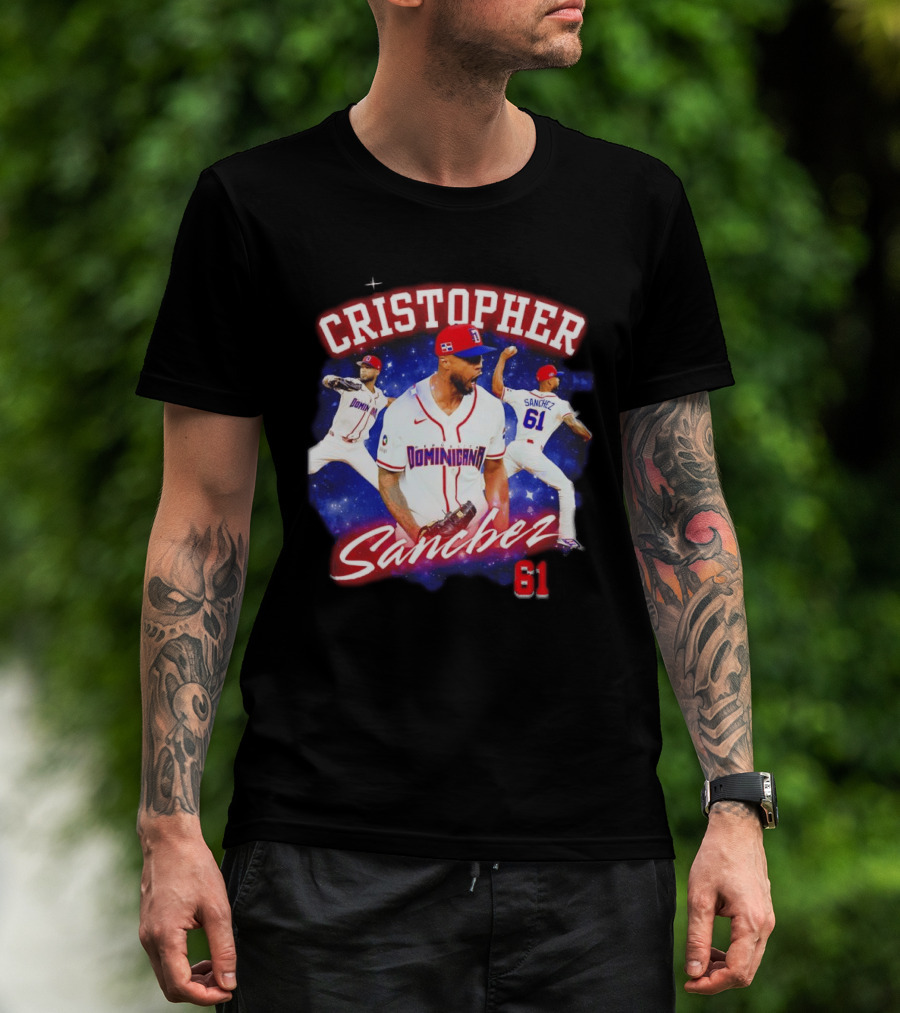 Cristopher Sanchez Dominican Baseball 61 Pitcher T-Shirt