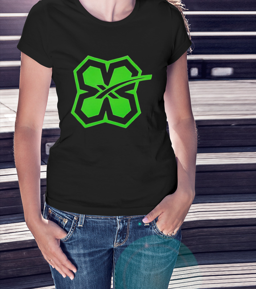 Lucky Four Leaf Clover Symbol Green T-Shirt