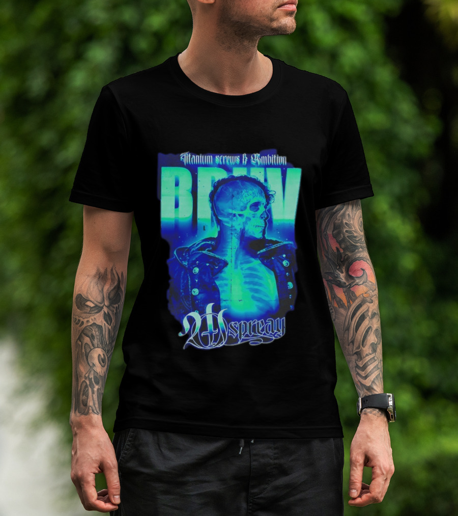 Titanium Screws Ambition Brutal Ospreay T-Shirt