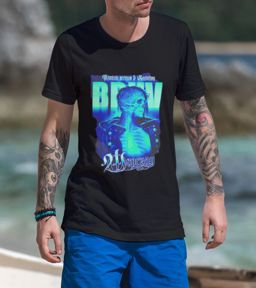 Titanium Screws Ambition Brutal Ospreay T-Shirt