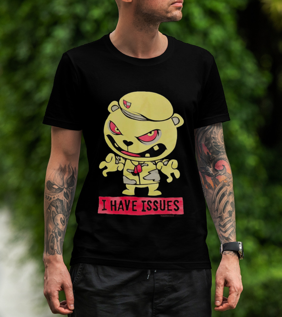 Flippy Series Happy Tree Friend I Have Issues T-Shirt