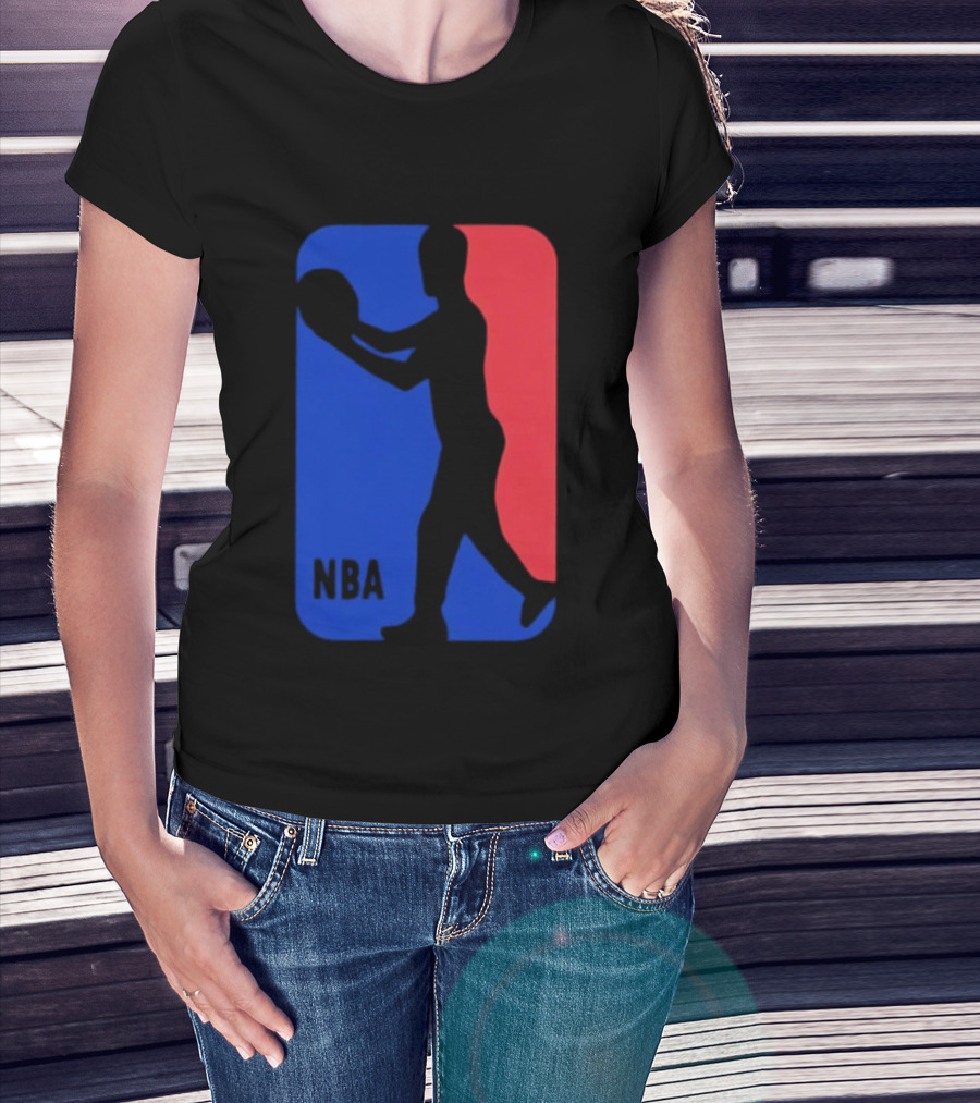 NBA Basketball Player Blue Red T-Shirt